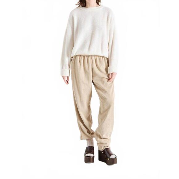 NEW AMERICAN VINTAGE vito sweater in white